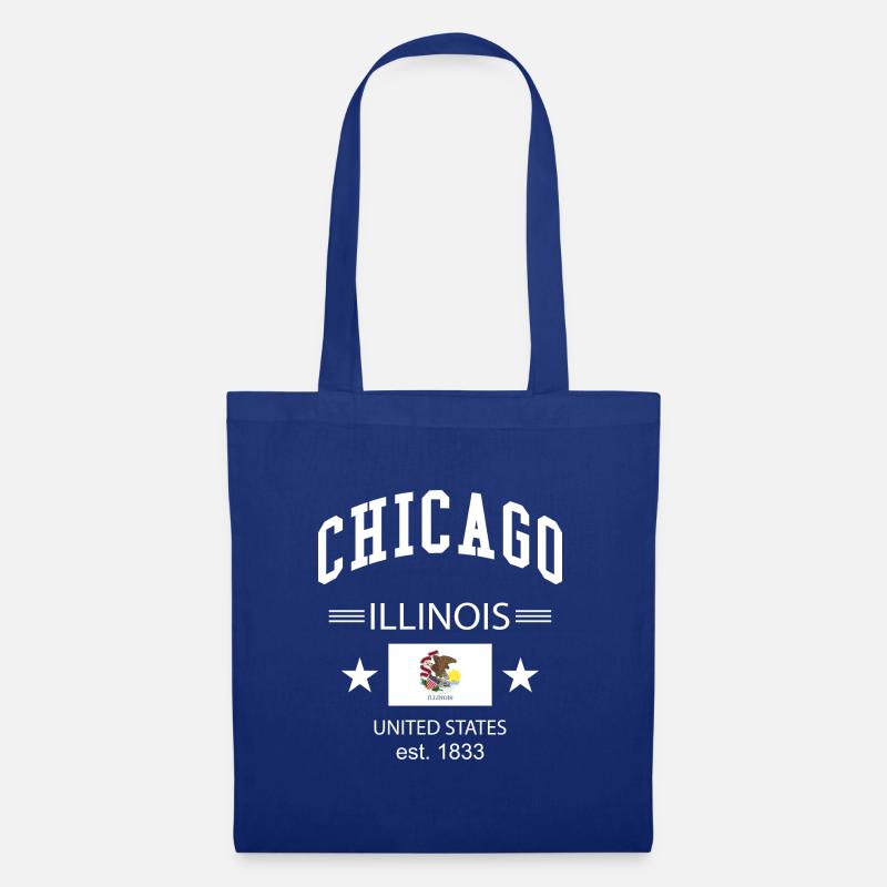 Chicago - Stoffbeutel - Royalblau