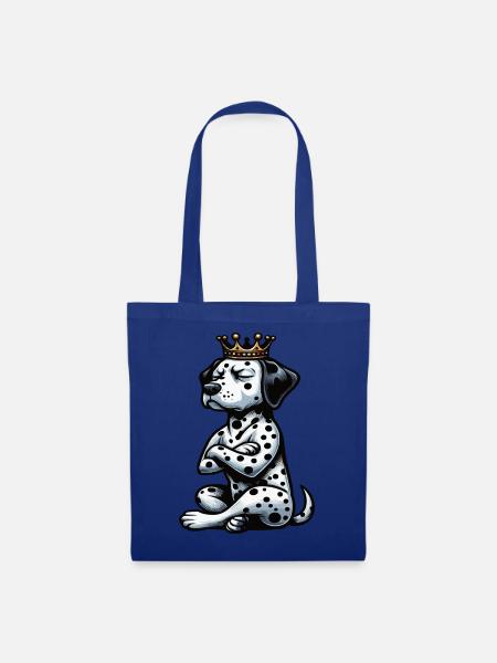 Dalmatiner Dalmatinerhalter Dalmatinerbesitzer - Stoffbeutel - Royalblau