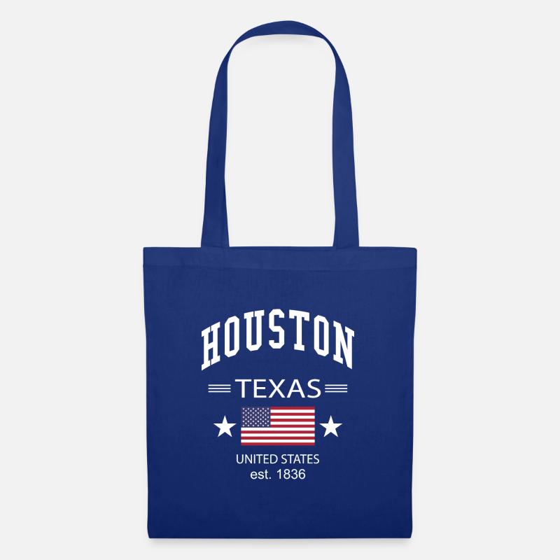 Houston - Stoffbeutel - Royalblau