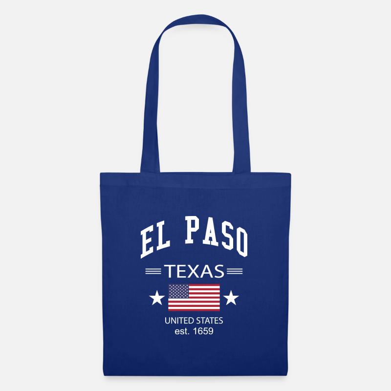 El Paso - Stoffbeutel - Royalblau