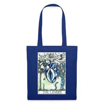 The Lovers - Stoffbeutel - Royalblau - Vorne