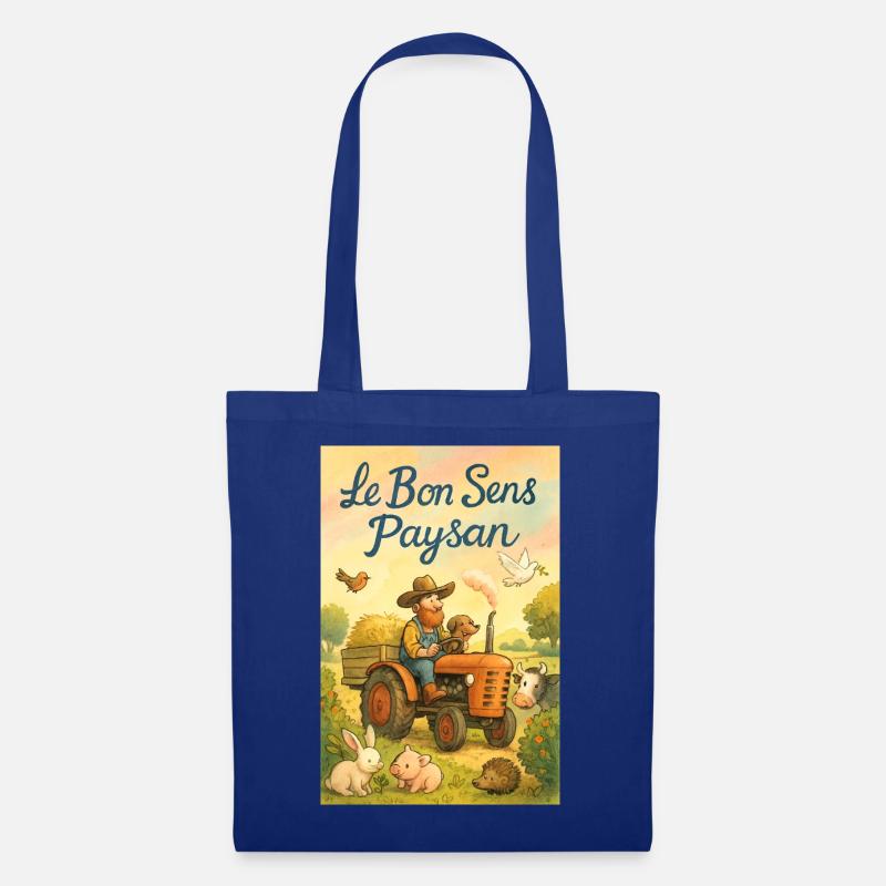 Peasant common sense - Tote Bag - royal blue