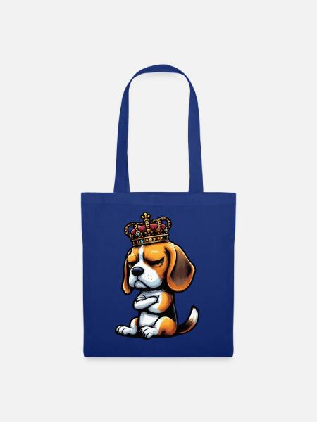 Beagle Beaglebesitzer Beaglehalter beaglehund - Stoffbeutel - Royalblau