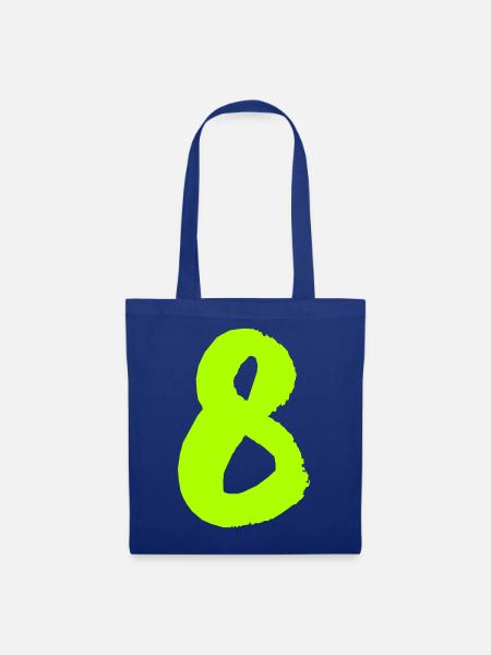 8 - Stoffbeutel - Royalblau