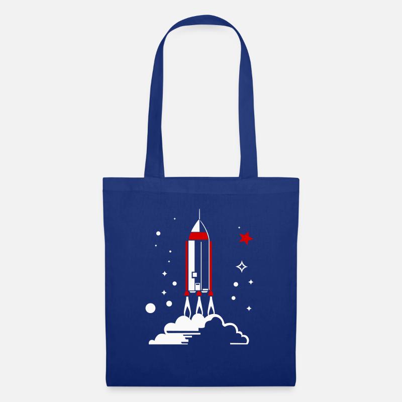 Vector Rocket - Stoffbeutel - Royalblau