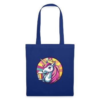 Unicorn Beer - Tote Bag - royal blue - Front