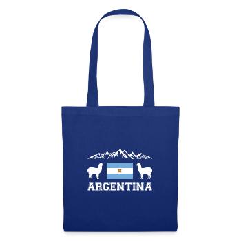 Argentinien - Stoffbeutel - Royalblau - Vorne