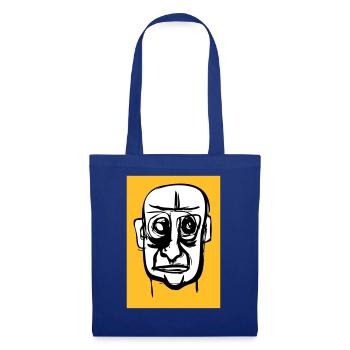 Kaput face - Tote Bag - royal blue - Front