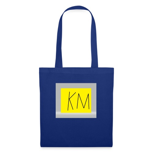 KM logo kleding - Tas van stof