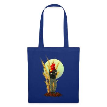 Chicken Man Rooster Comb Hybrid - Tote Bag - royal blue - Front