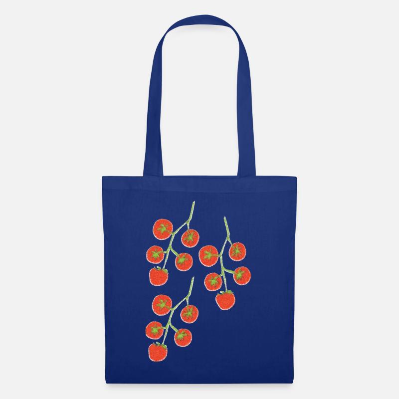 Tomato Bush Impressionism - Tote Bag - royal blue