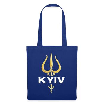 Kyiv Golden Trident Emblem - Tote Bag - royal blue - Front