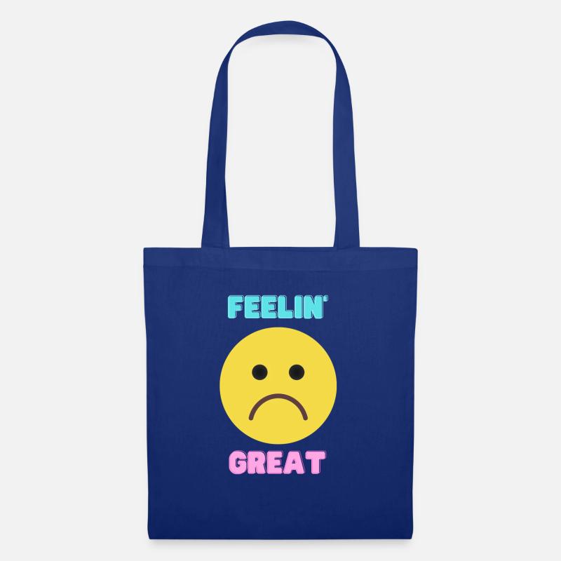 Feeling Great - Stoffbeutel - Royalblau