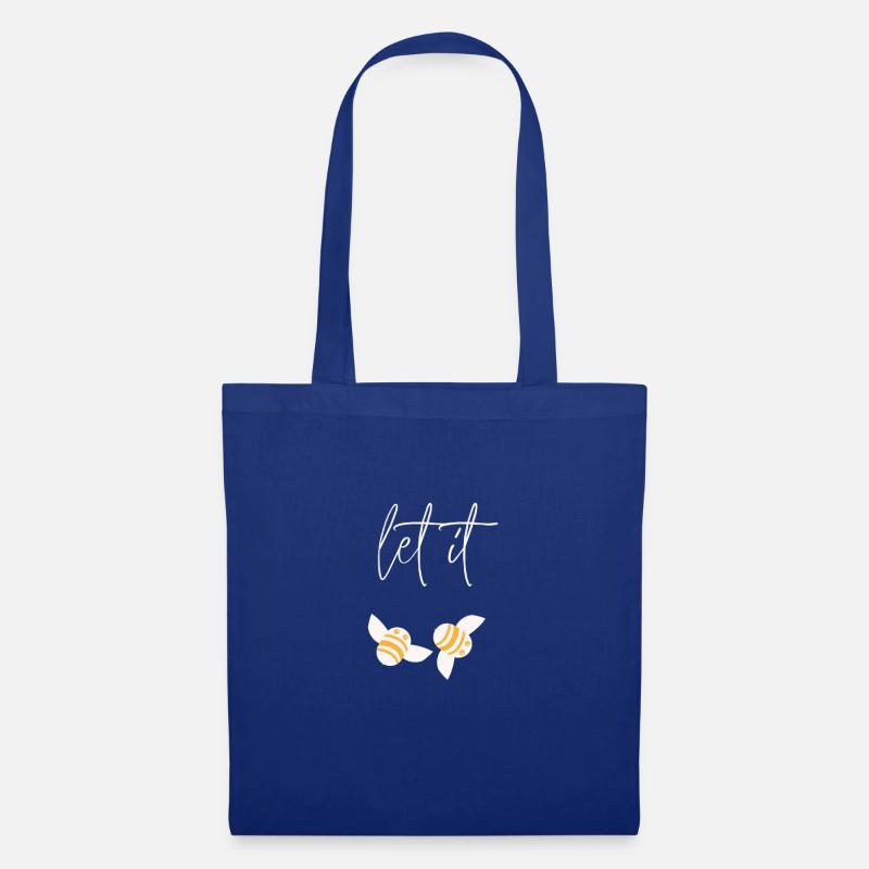 Let it bee - Tote Bag - royal blue