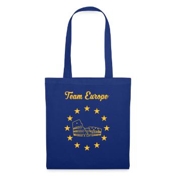 Équipe d’Europe - Sac en tissu - bleu royal - Devant