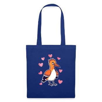 Cartoon Bird - Tote Bag - royal blue - Front