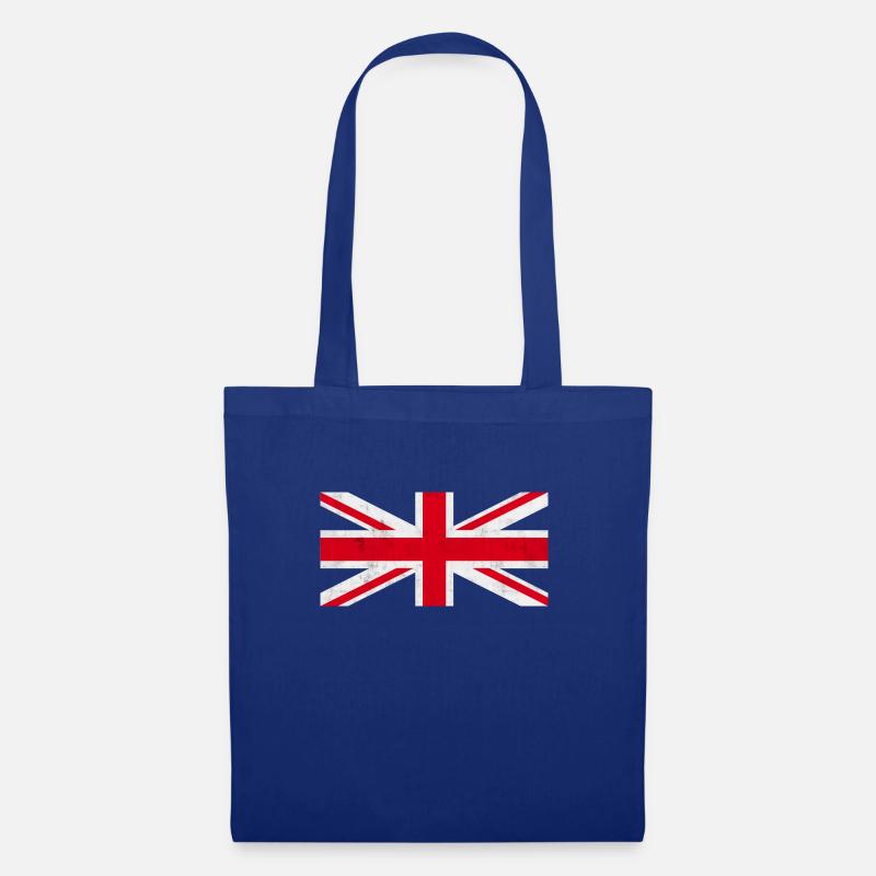 Union Jack - Stoffbeutel - Royalblau