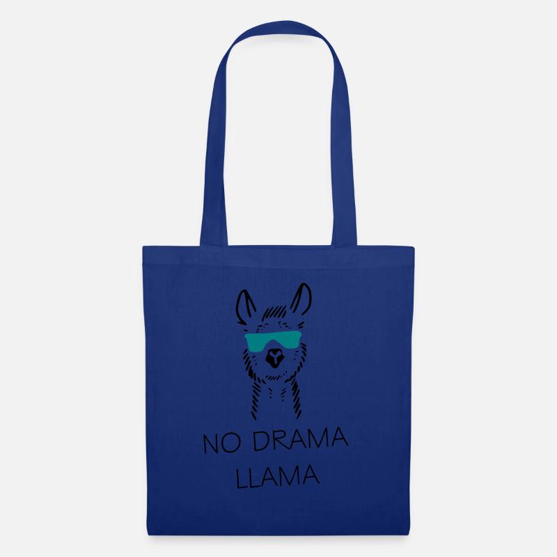 No drama llama gift idea - Tote Bag - royal blue