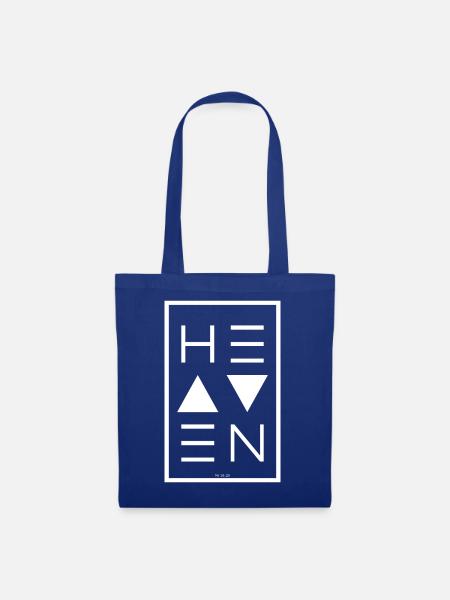 Heaven WHITE - Tote Bag - royal blue