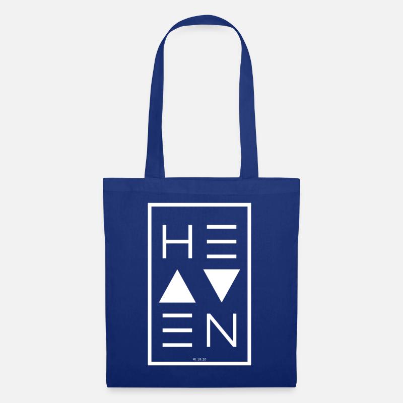 Ciel BLANC - Sac en tissu - bleu royal