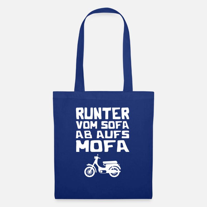 Mofa - Stoffbeutel - Royalblau