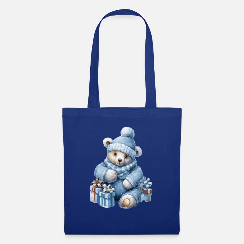 blue teddy 4 - Stoffbeutel - Royalblau
