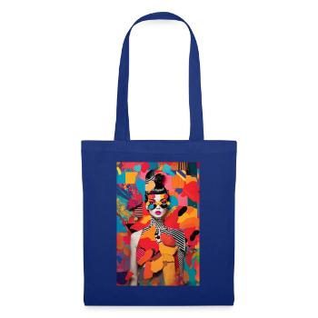 Tendances Cool Femmes Pop Art - Sac en tissu - bleu royal - Devant