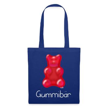 Gummibär - Stoffbeutel - Royalblau - Vorne