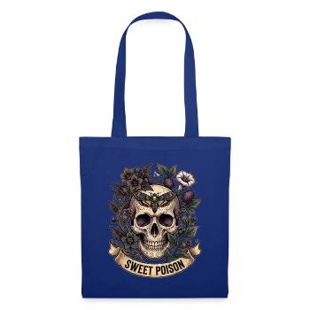 Halloween Sweet Poison - Stoffbeutel - Royalblau - Vorne