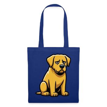 Labrador Labradorbesitzer Labradorliebhaber Labbi - Stoffbeutel - Royalblau - Vorne