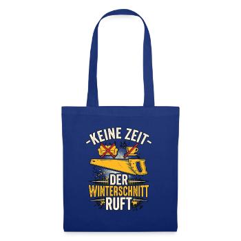 Forstwirtschaft - Stoffbeutel - Royalblau - Vorne