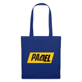 Padel - Stoffbeutel - Royalblau - Vorne