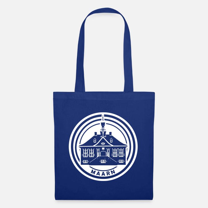 Rathaus Maarn - Stoffbeutel - Royalblau
