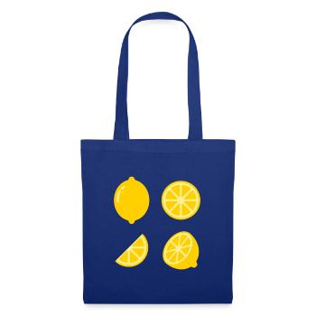 4 times lemon - Tote Bag - royal blue - Front