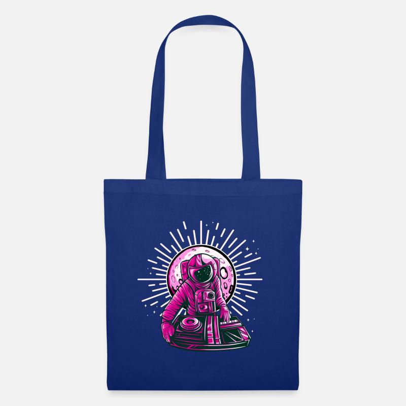 Space DJ Psychedelic - Tote Bag - royal blue