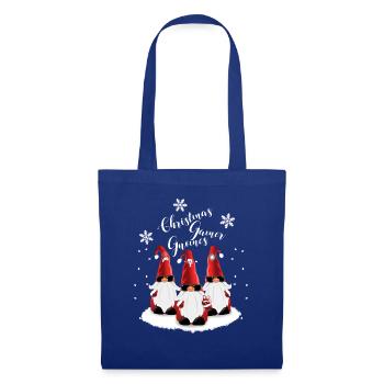 Gamer Wichtel Gnome pari de Noël - Sac en tissu - bleu royal - Devant