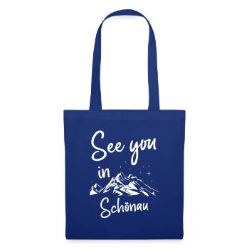 Schönau Skiing Mountain Snowboarding - Tote Bag - royal blue - Front
