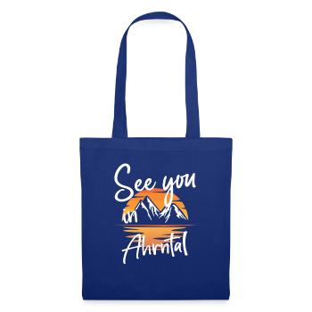 Ahrntal Snowboarding Hiking and skiing - Tote Bag - royal blue - Front