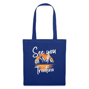 Trentin Snowboard Randonnée et ski - Sac en tissu - bleu royal - Devant