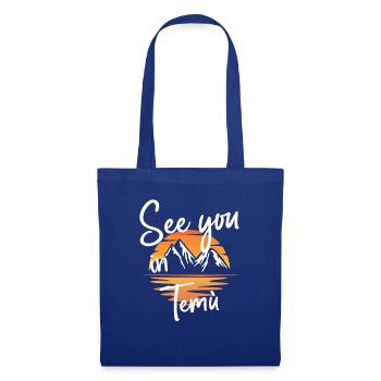 Temù Snowboarding Hiking and skiing - Tote Bag - royal blue - Front