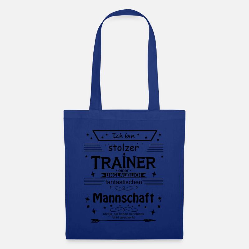 Trainer einer fantastischen Mannschaft - Stoffbeutel - Royalblau