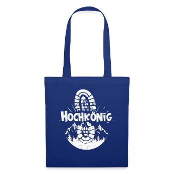 Hochkönig hiking Snowboarding Austria - Tote Bag - royal blue - Front