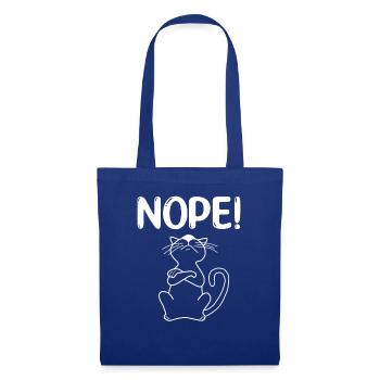 Funny Saying Cat Maine Coon Persian Gift - Tote Bag - royal blue - Front