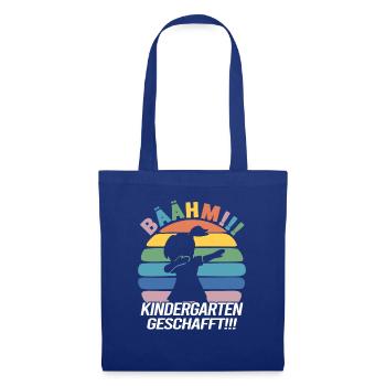 Kita Abgänger 2023 Abschied Kindergarten - Stoffbeutel - Royalblau - Vorne