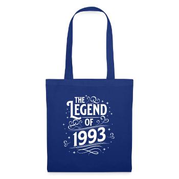 Die Legende von 1993 Geburtstag - Stoffbeutel - Royalblau - Vorne