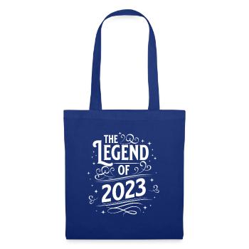 Die Legende von 2023 Geburtstag - Stoffbeutel - Royalblau - Vorne