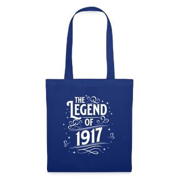 Die Legende von 1917 Geburtstag - Stoffbeutel - Royalblau - Vorne