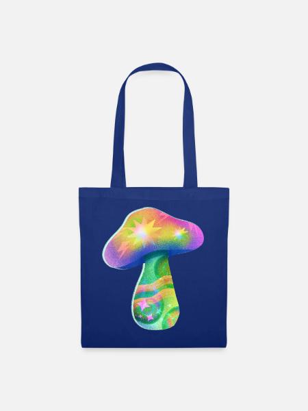 Riso Magic Mushroom - Stoffbeutel - Royalblau
