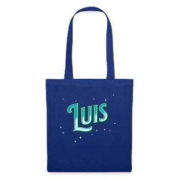 Luis name personalized - Tote Bag - royal blue - Front