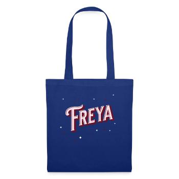 Freya name personalized - Tote Bag - royal blue - Front